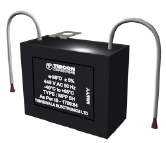 Box Type Capacitors for Fans - Black Box